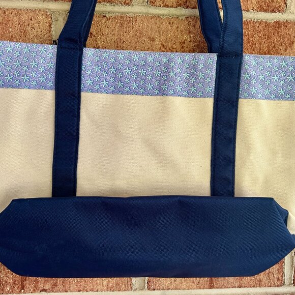NWT Vineyard Vines Classic Tote Multi Starfish Print - Picture 7 of 9